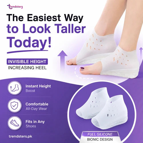 Invisible Height Increasing Heel