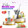 Kitchen Bundle Chopping Artifact+Pushing Chopper
