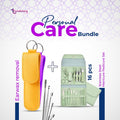 Personal Care Bundle Earwax Kit+16 Pcs Manicure Pedicure Set