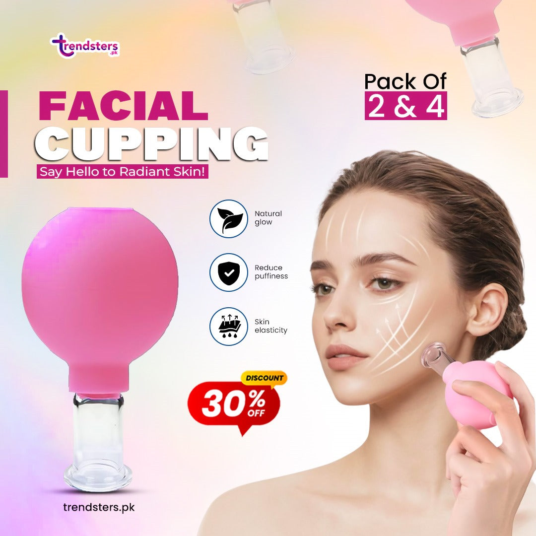 Facial Cupping Set for Skin Uplifting and tightning