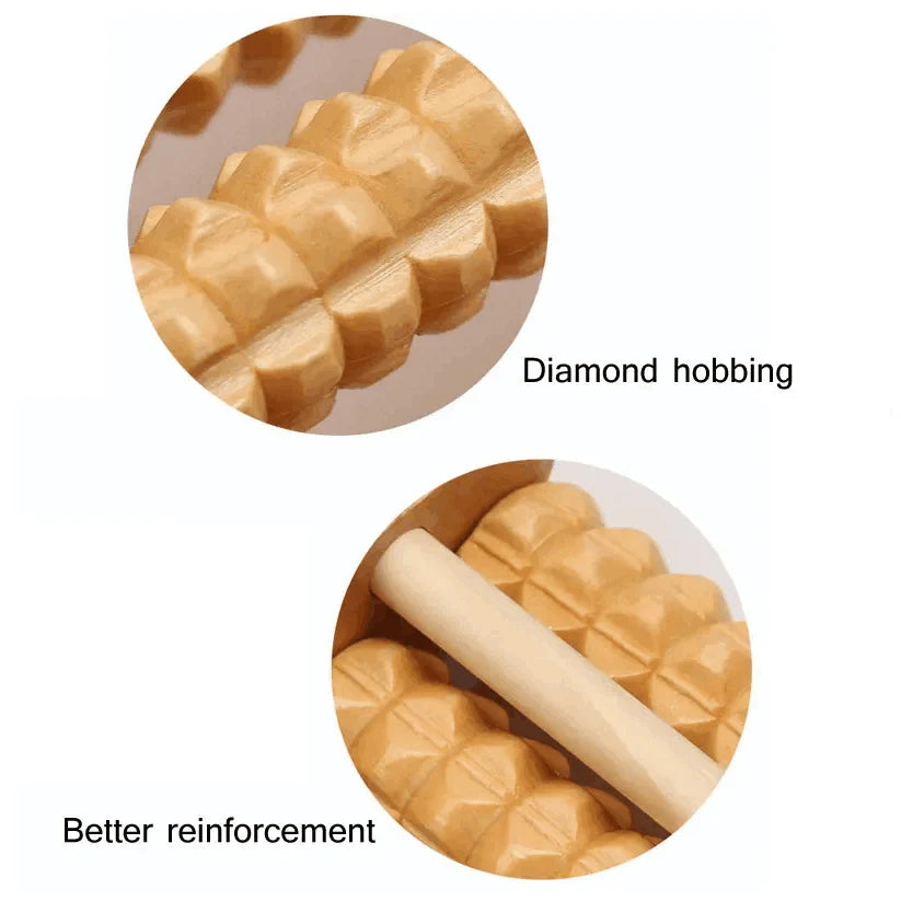 Wooden Foot Massager Roller
