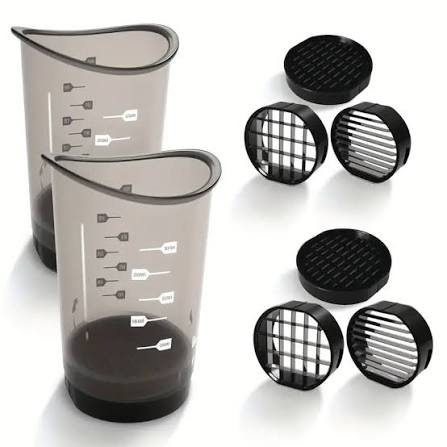 3-in-1 Multi Blade Fruit & Vegetable Cutter Cup